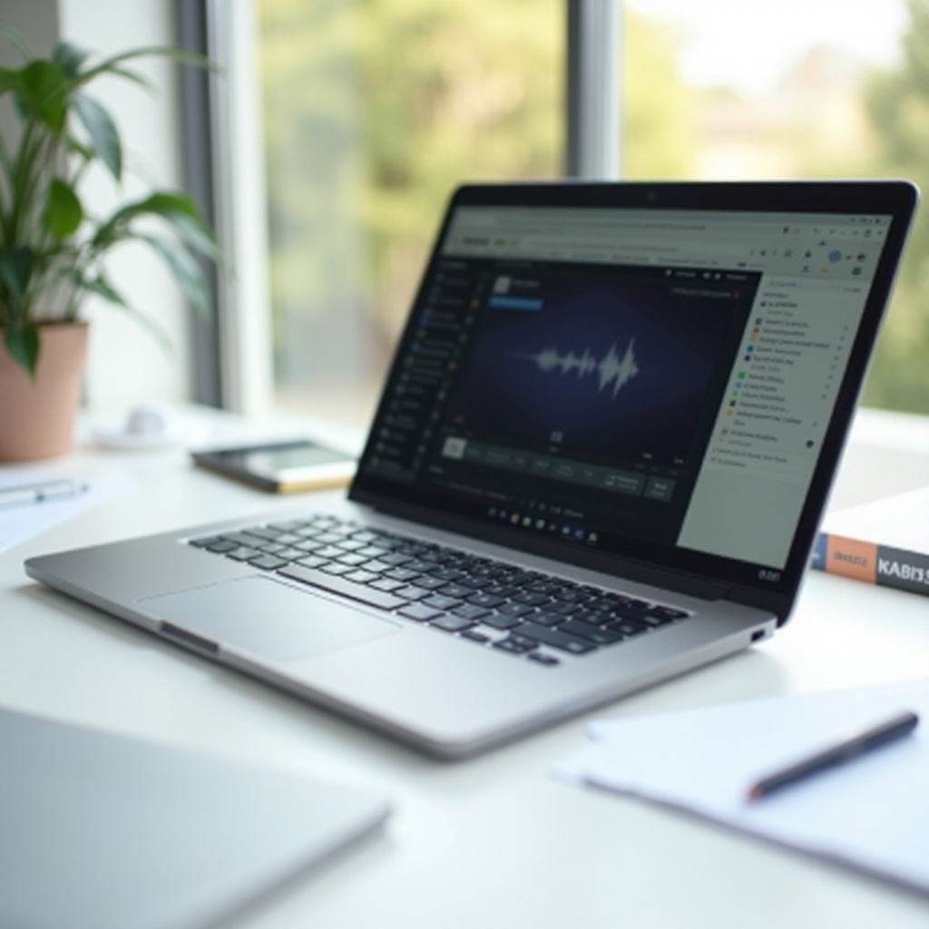 comment enregistrer de l'audio sur Chromebook