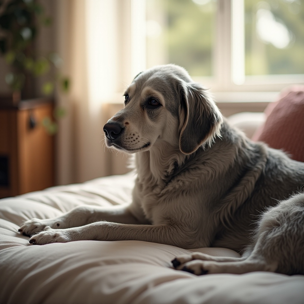perché il mio vecchio cane fa pipì in casa