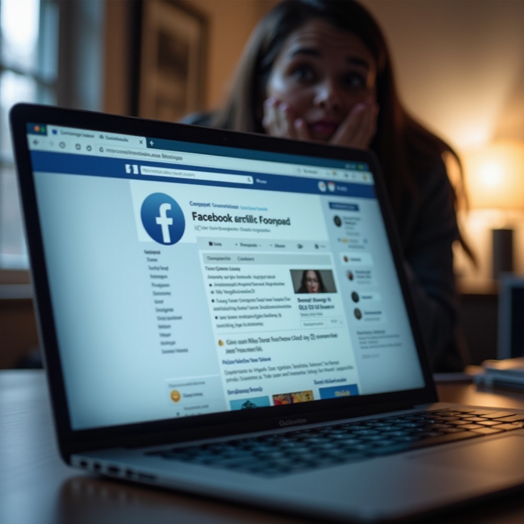 pourquoi ma page Facebook se bloque-t-elle sur mon ordinateur portable