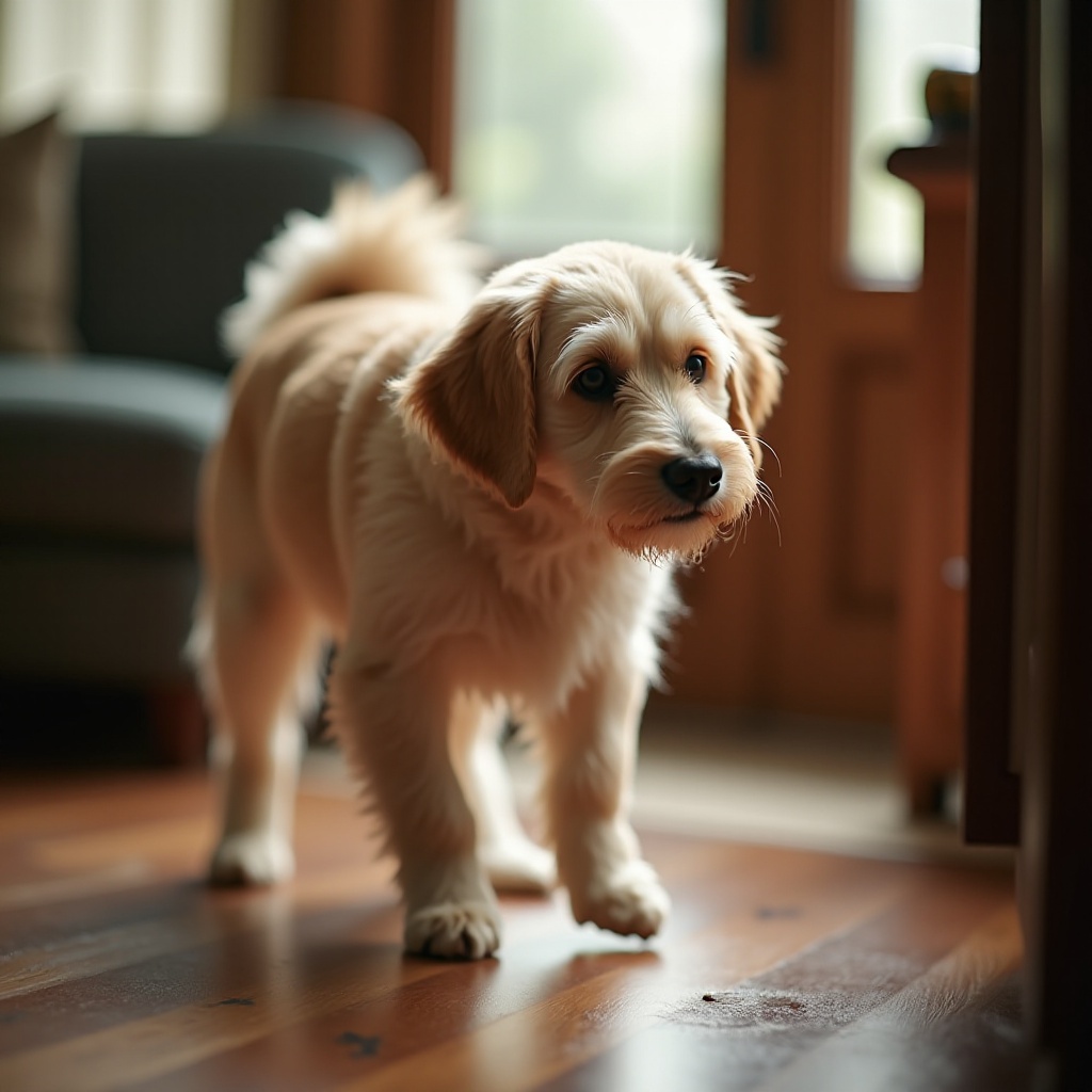 waarom plast mijn oude hond in huis