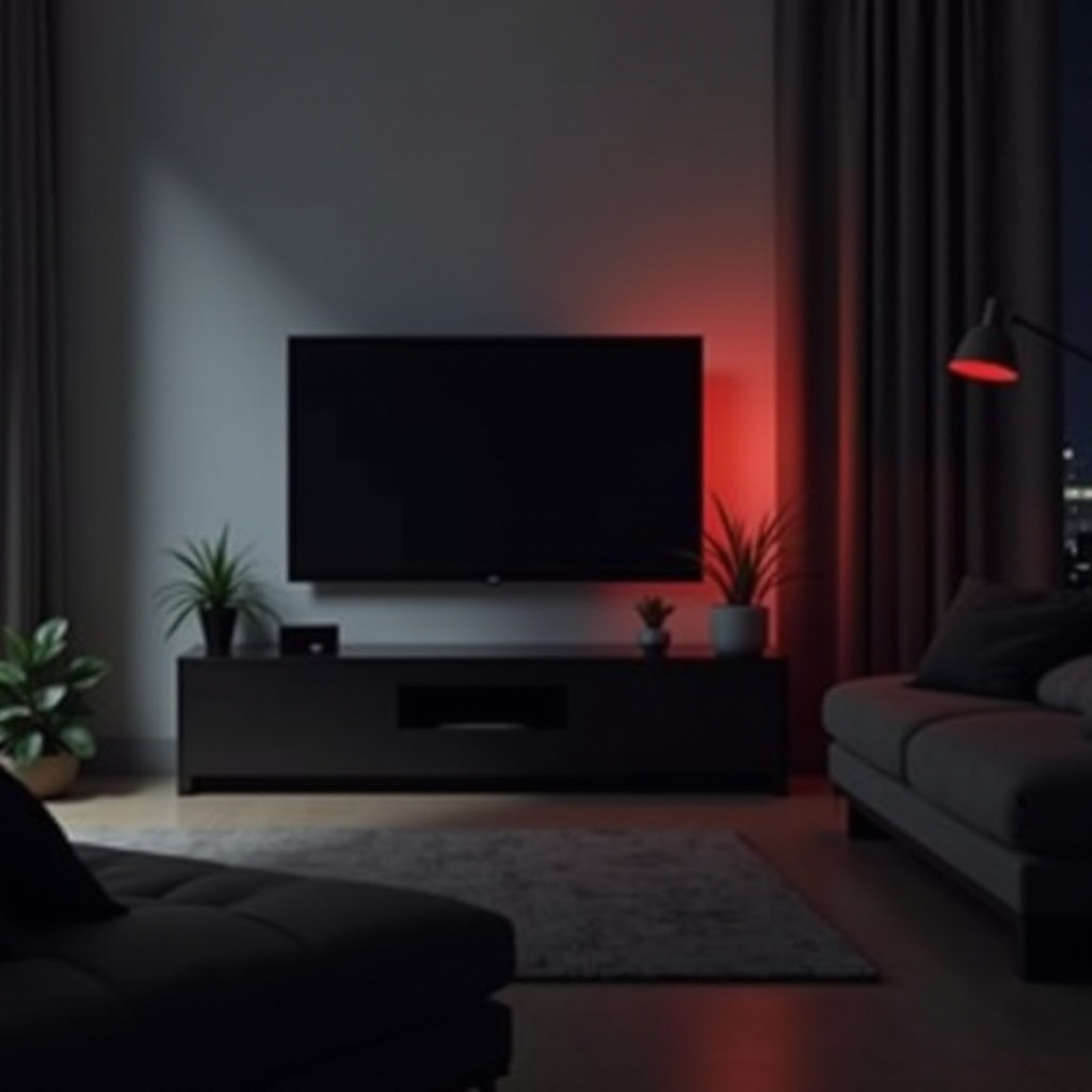 Philips Fernseher rotes Blinklicht