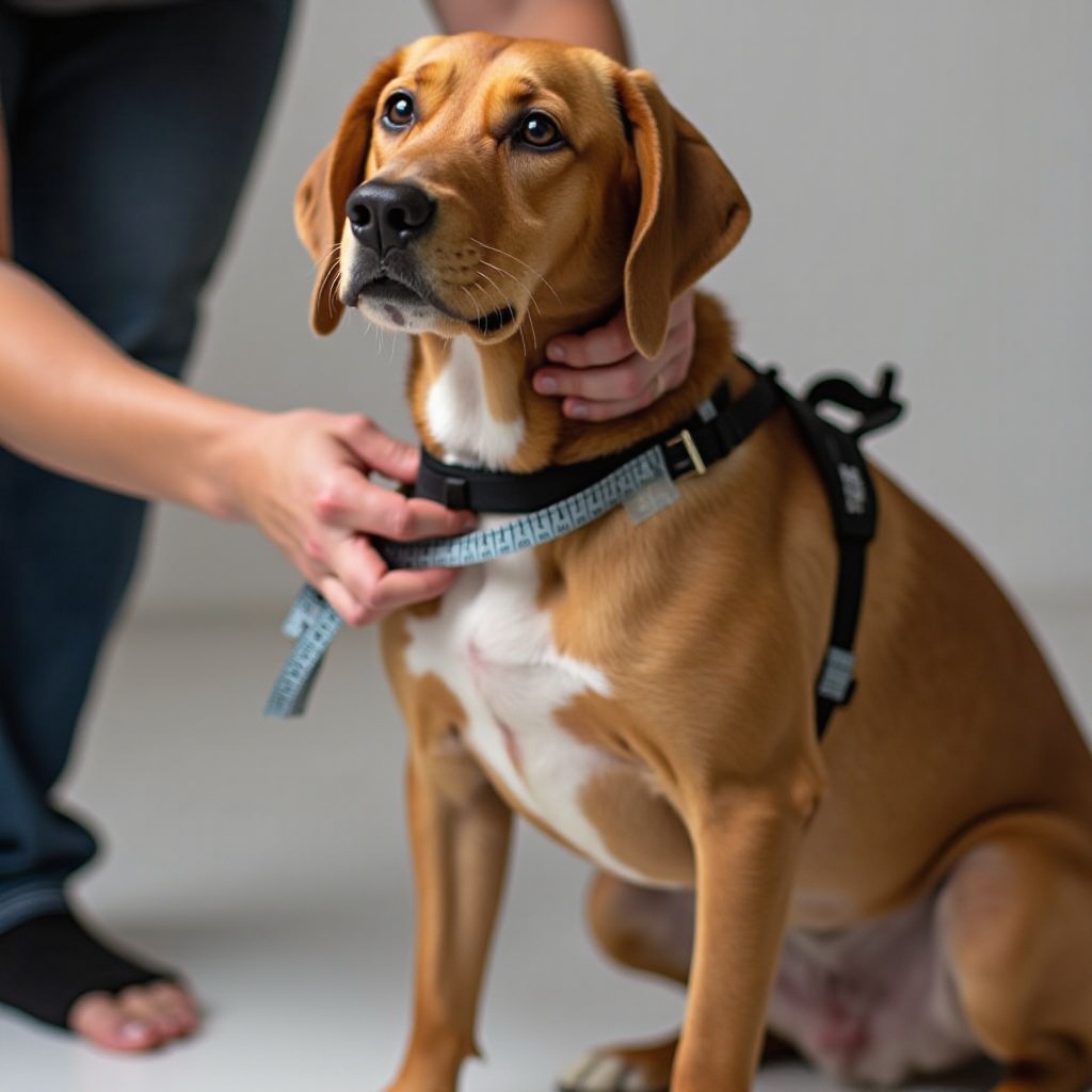 wie misst man einen Hund für ein Geschirr