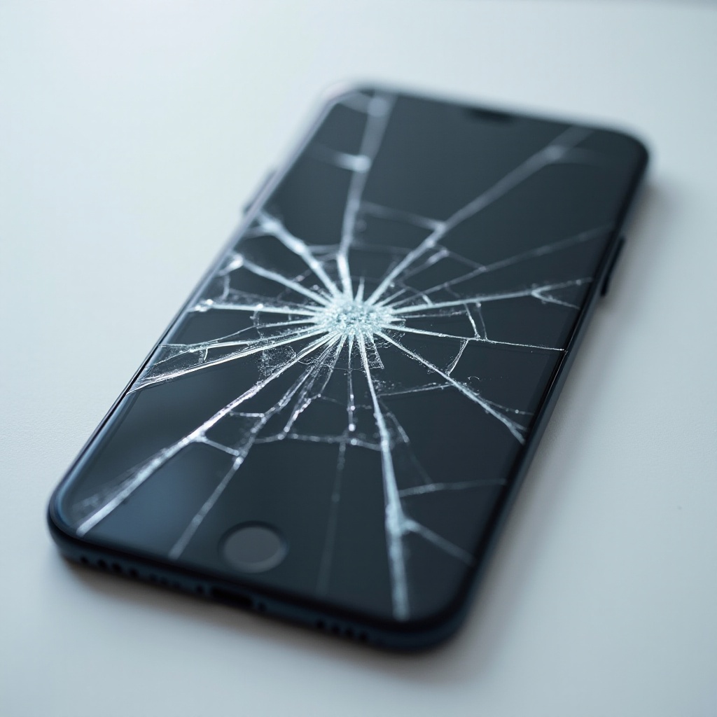 iPhone ontgrendelen gebroken scherm