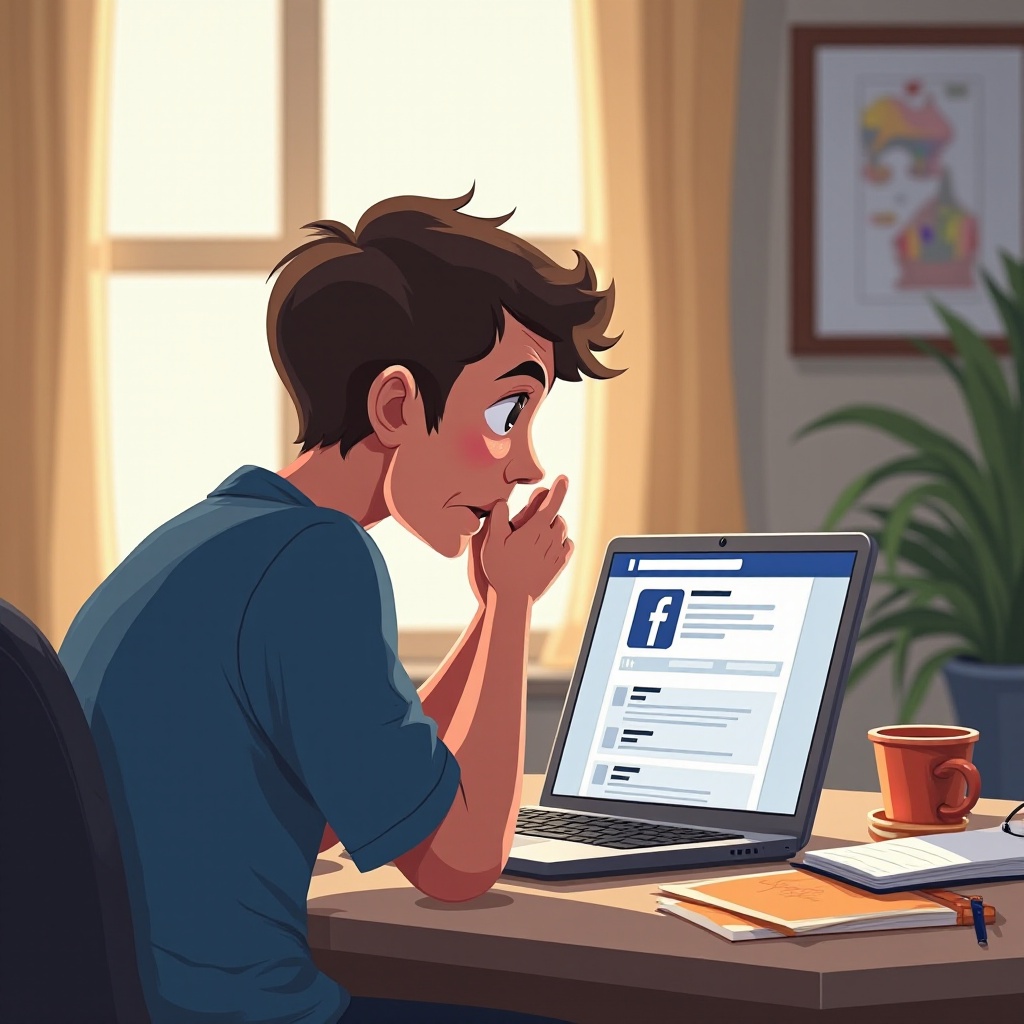 pourquoi ma page Facebook se bloque-t-elle sur mon ordinateur portable