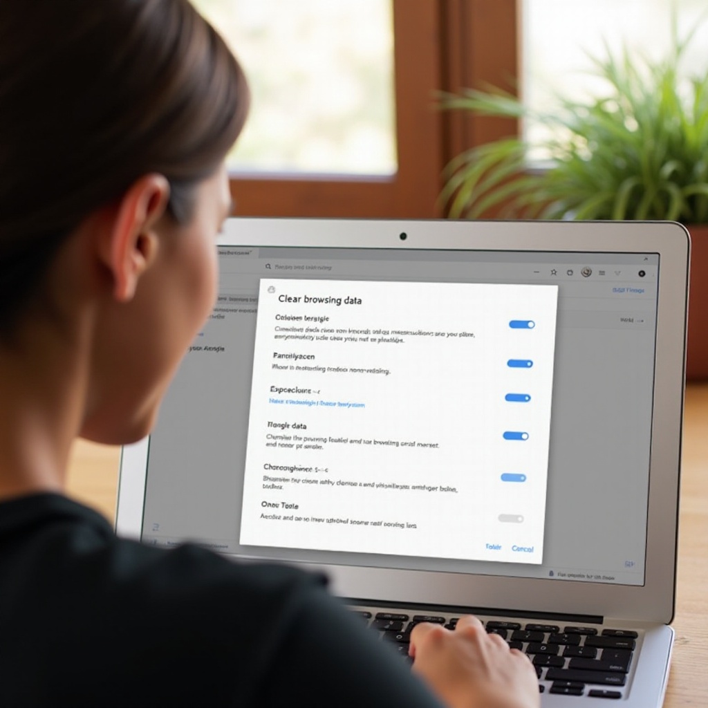 come cancellare i dati di navigazione su un Chromebook
