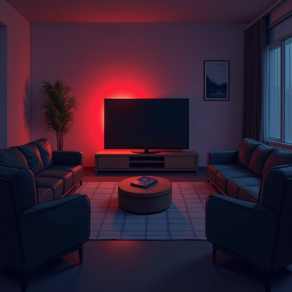 a TV Samsung não liga, a luz vermelha está acesa