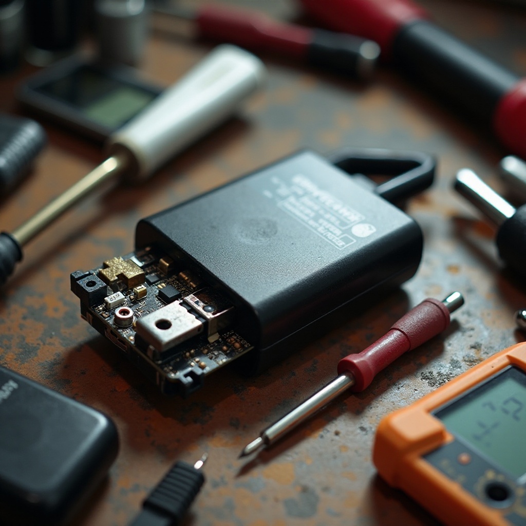 cómo arreglar un cargador de teléfono roto