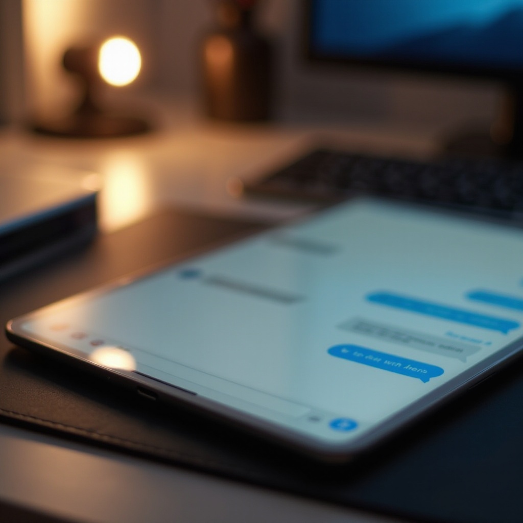 einige Textnachrichten werden auf dem iPad nicht angezeigt
