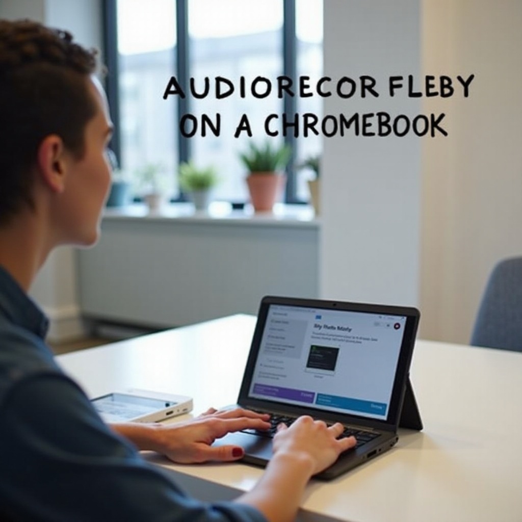 how do you audio record on chromebook