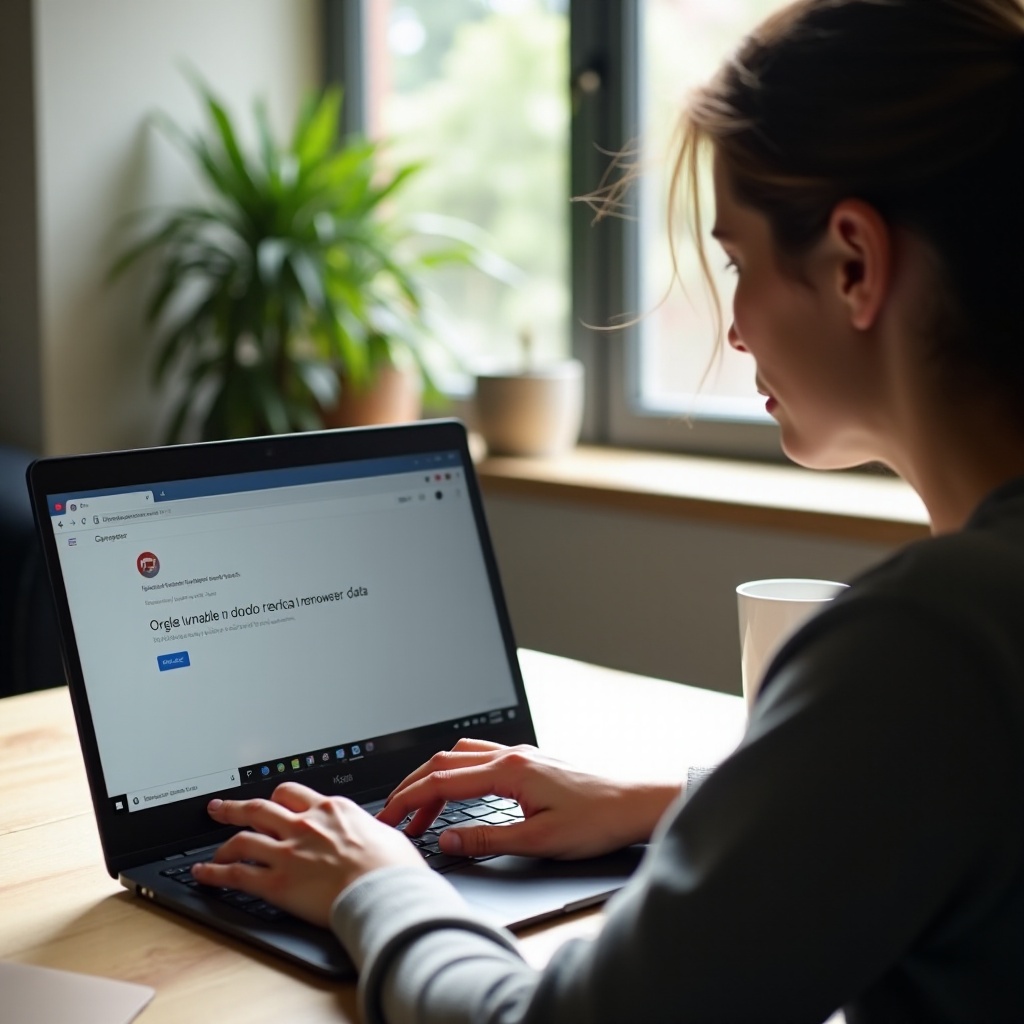 Chromebook löscht die Browsing-Daten nicht