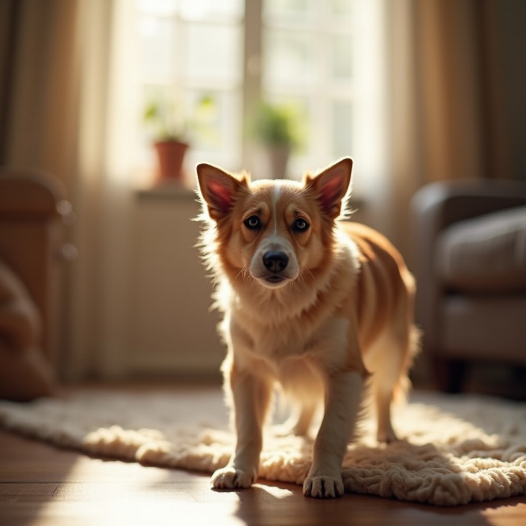pourquoi mon vieux chien fait-il pipi dans la maison