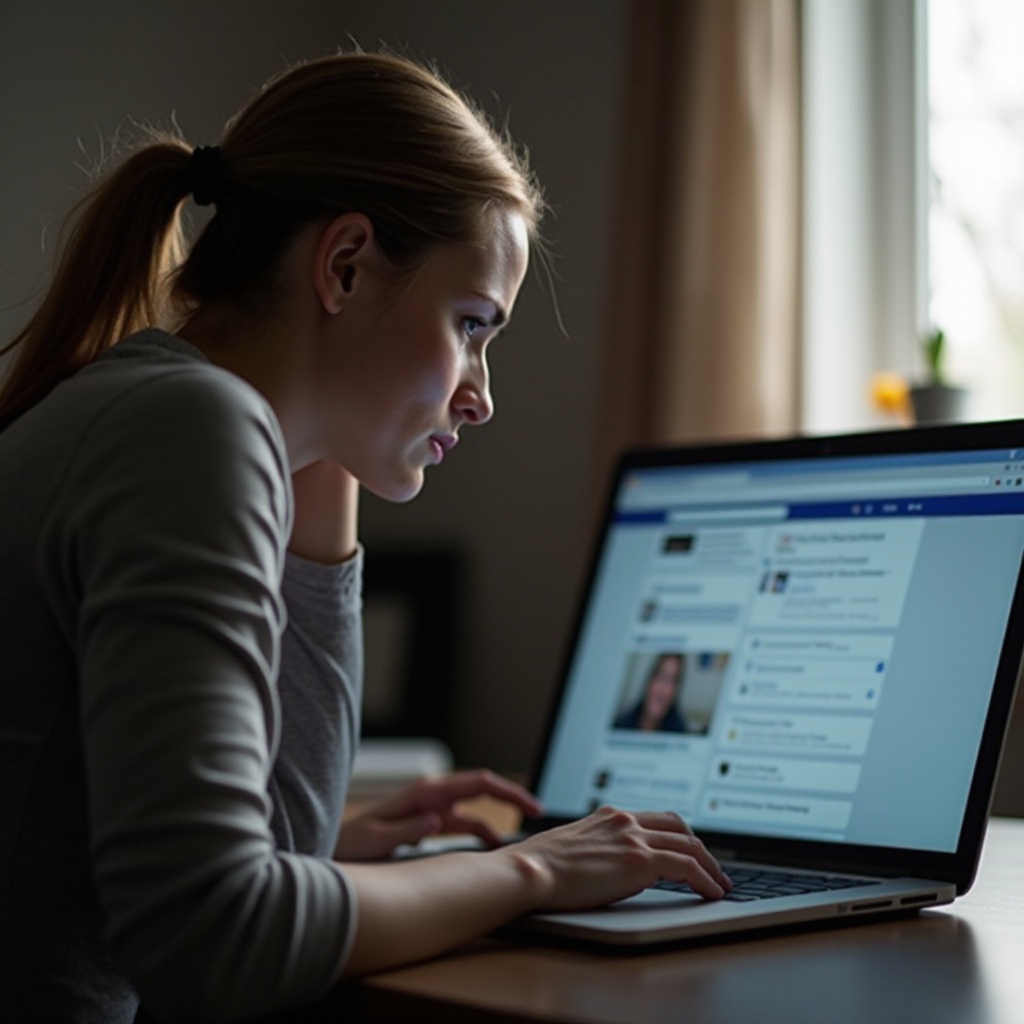 perché la mia pagina Facebook si blocca sul mio laptop