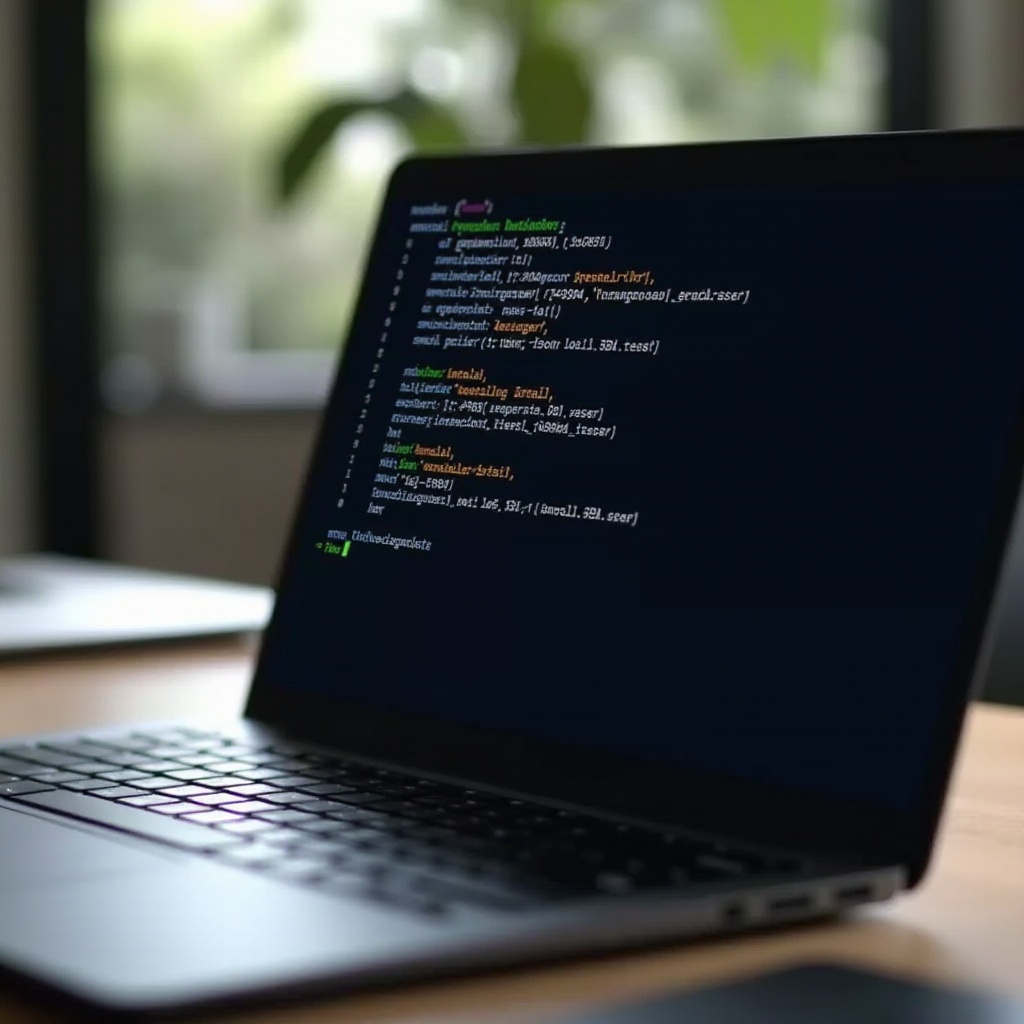 Windows PowerShell sur Chromebook
