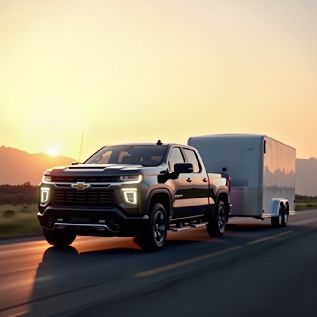 chevy silverado ev autonomie de remorquage