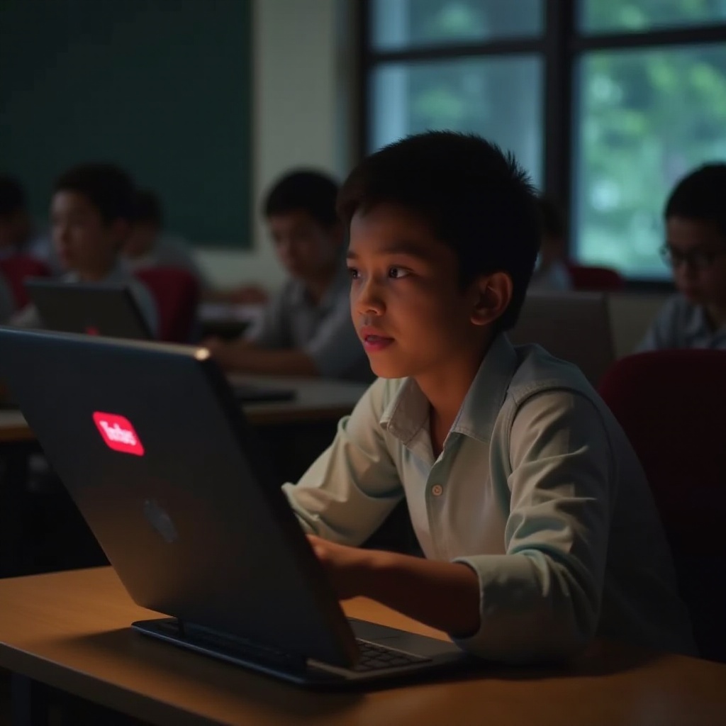 come sbloccare YouTube su un Chromebook scolastico