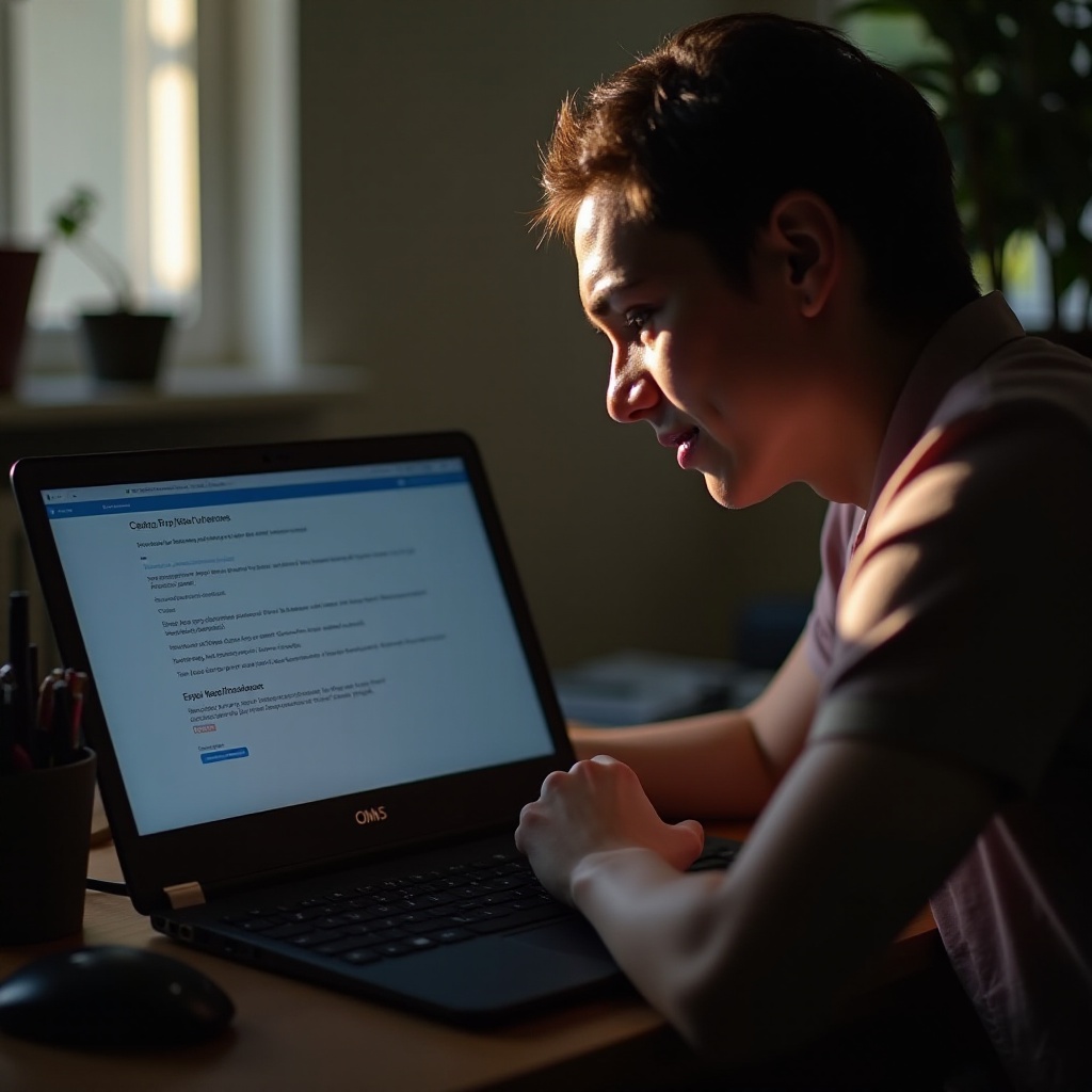 il Chromebook non elimina i dati di navigazione