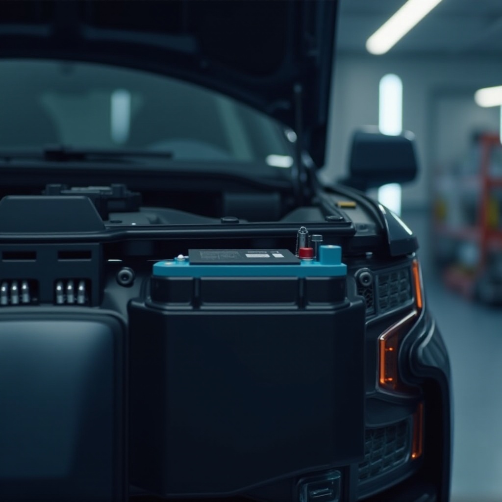 chevrolet silverado batteriezule