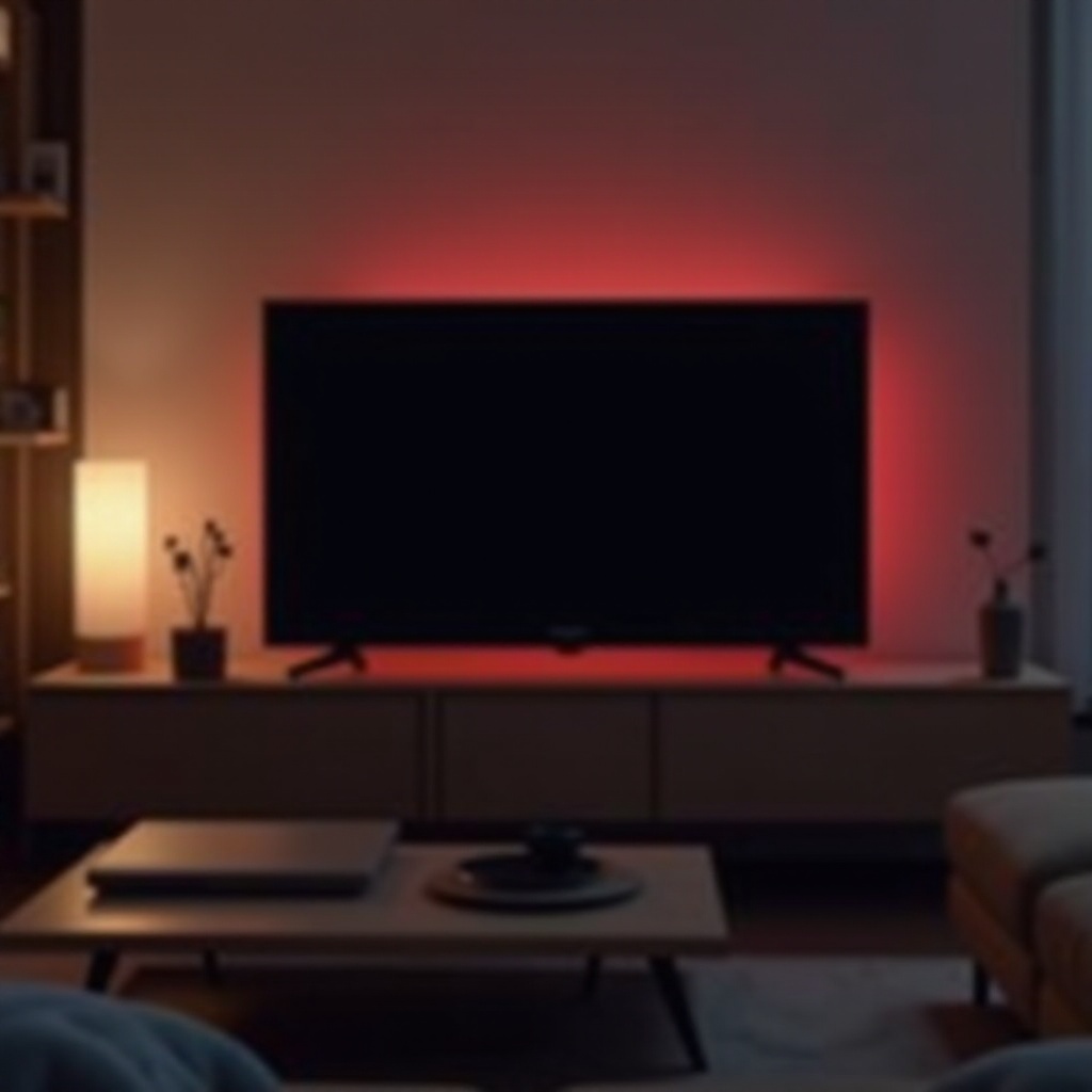 televisor Philips luz roja parpadeante