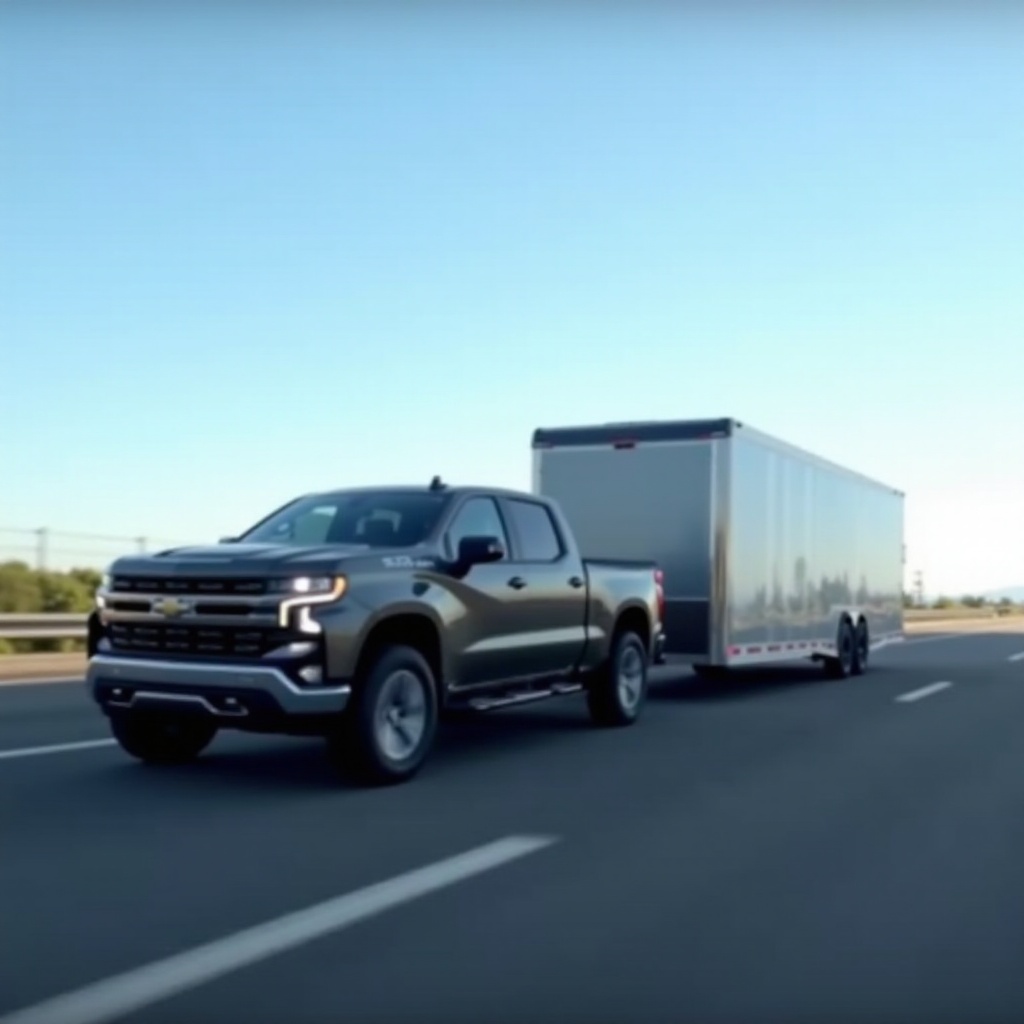 chevy silverado ev autonomía de remolque