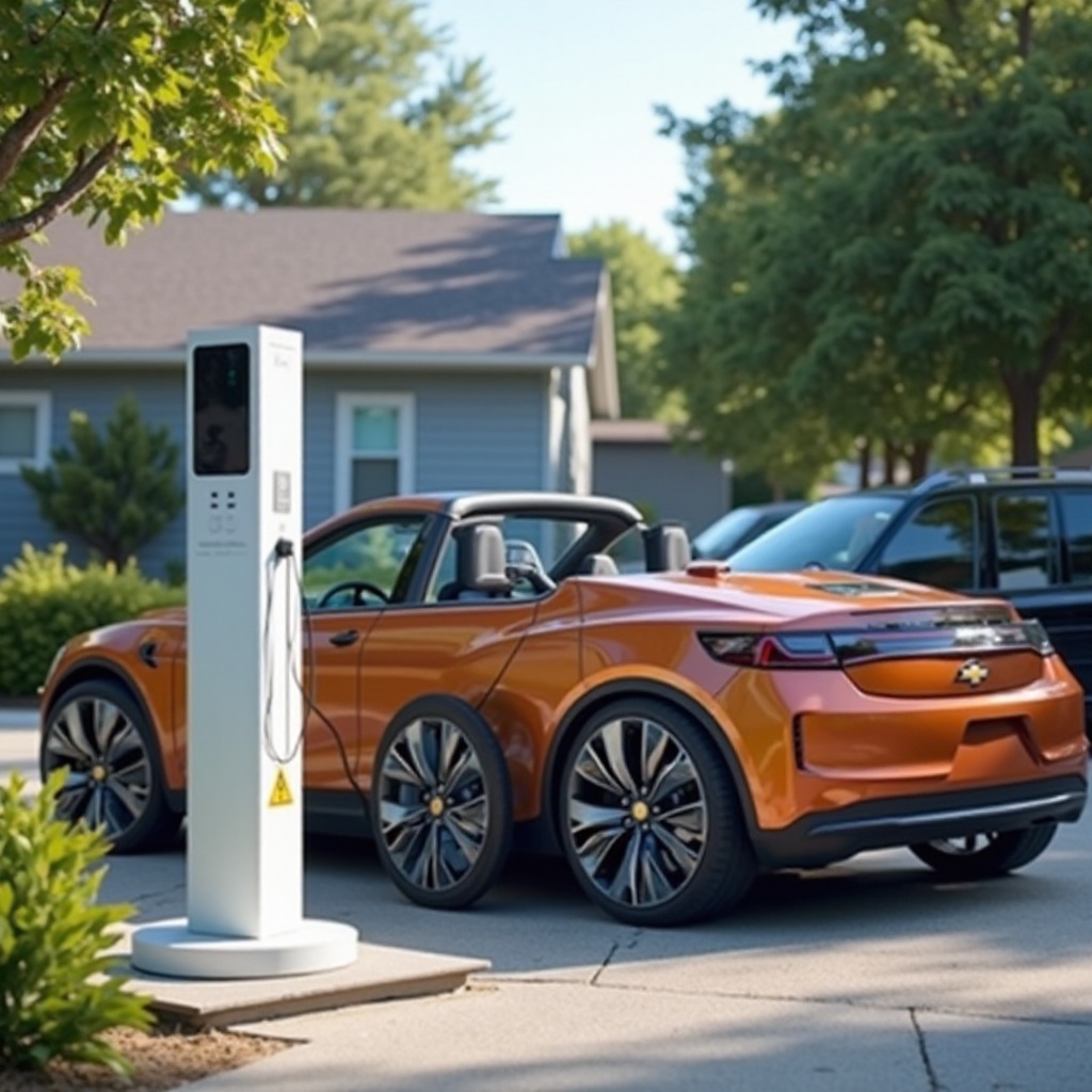 custo do carregador nível 2 do Chevy Bolt