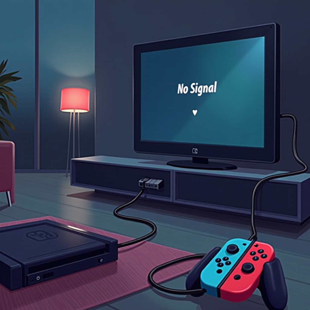 Nintendo Switch kein Signal zum Fernseher