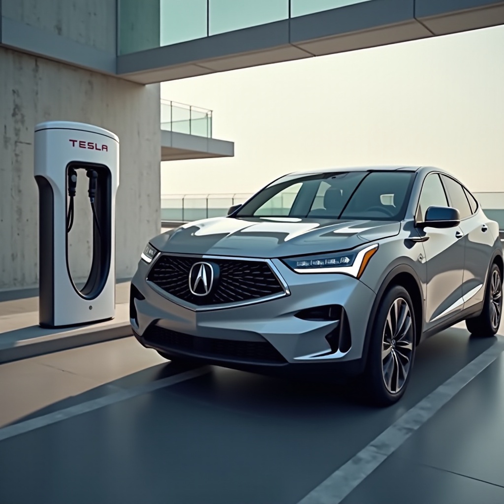 hat Acura Zugang zum Tesla-Ladegerät