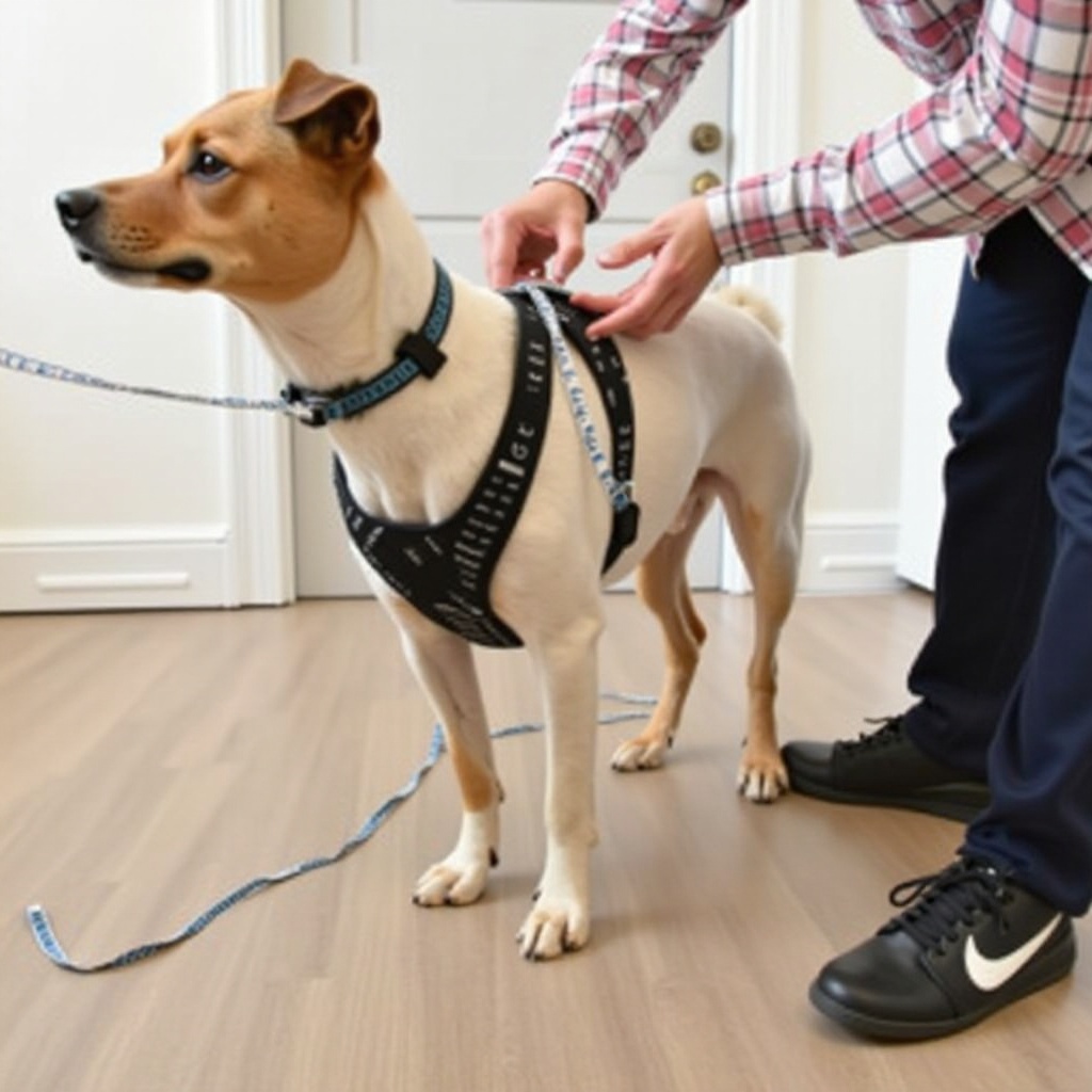 comment mesurez-vous un chien pour un harnais