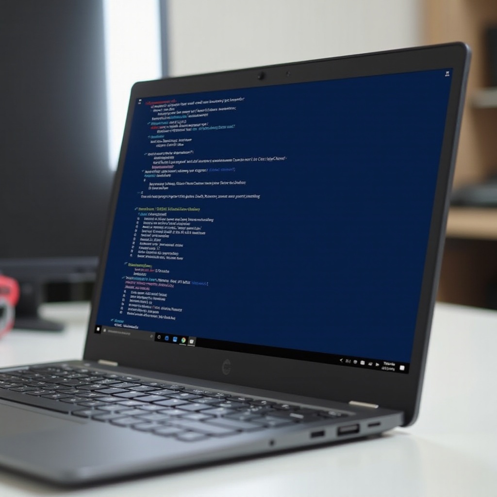 Windows PowerShell op Chromebook