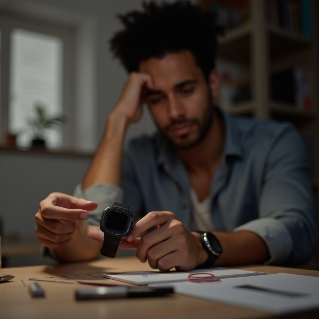 Herzfrequenz auf Fitbit funktioniert nicht