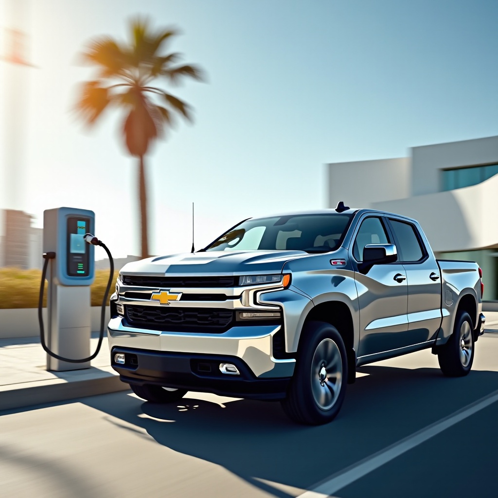 tempo de carga do chevy silverado ev