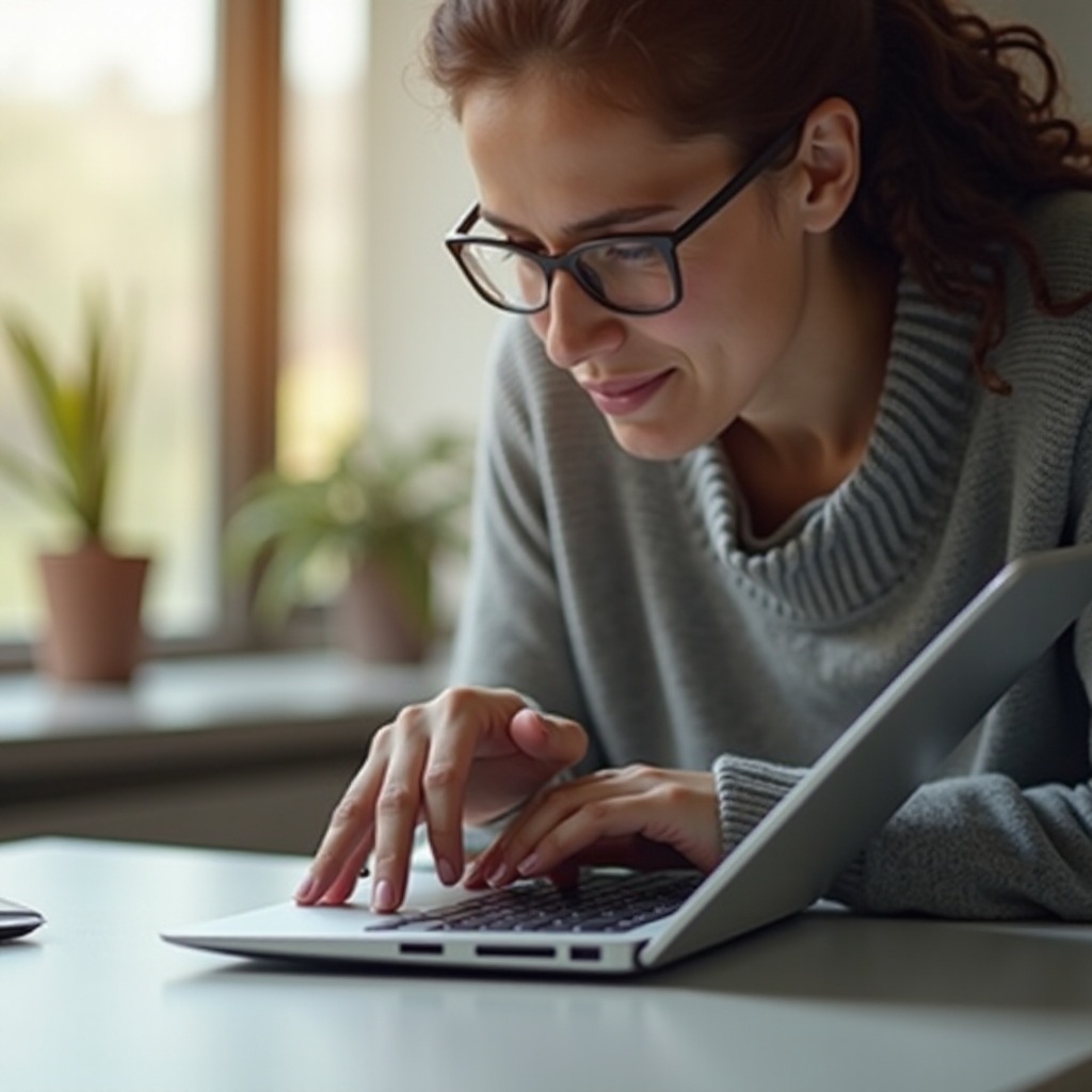 como verificar se o seu chromebook está dedede