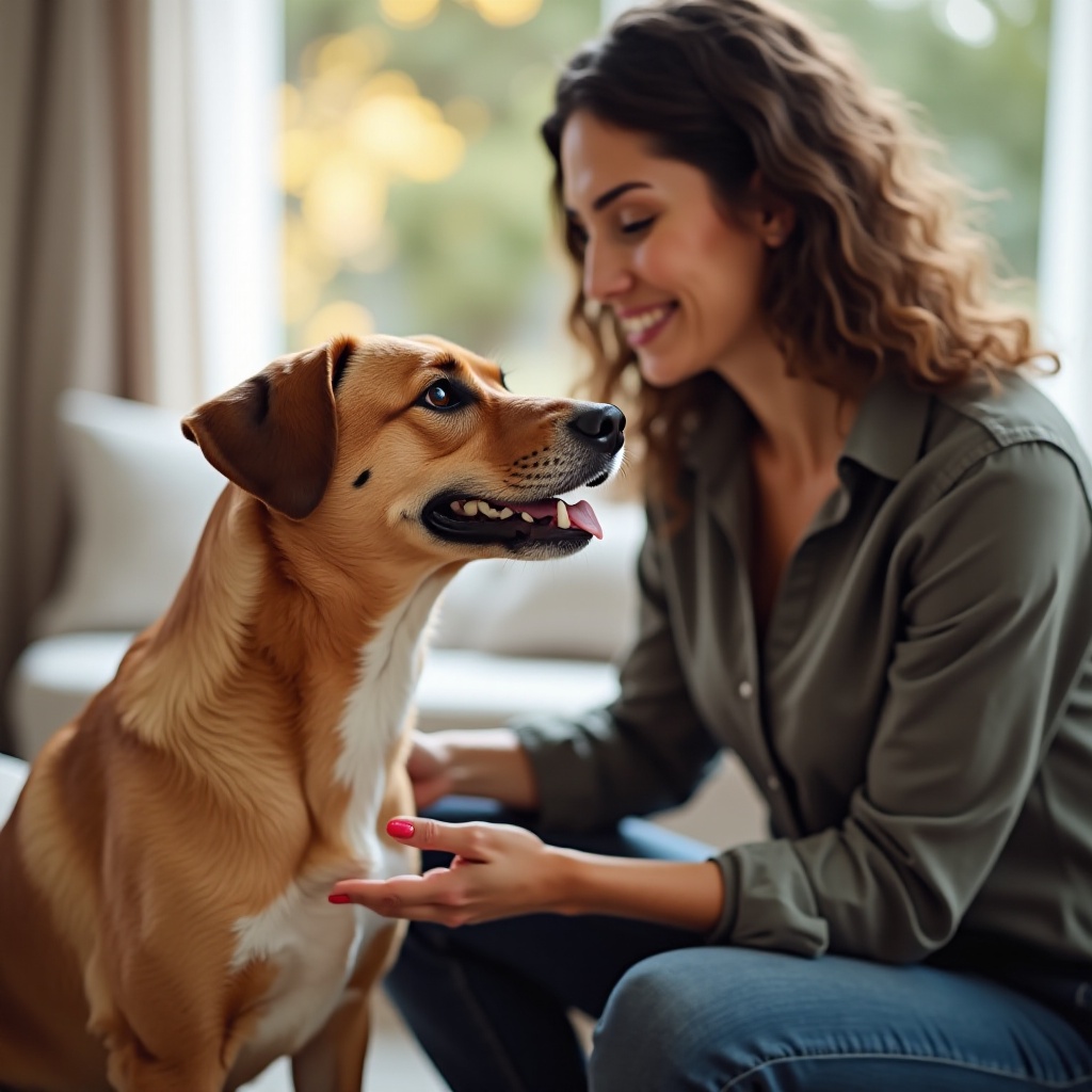 der Hund wird nicht aufhören zu winseln