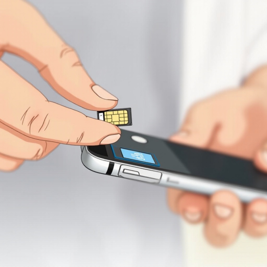 come rimuovere la scheda SIM dal telefono