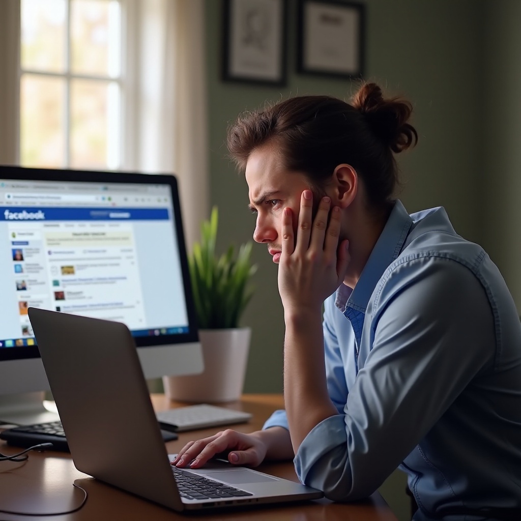 por que minha página do Facebook está travando no meu laptop