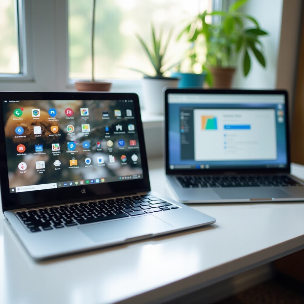 quelle est la différence avec un chromebook