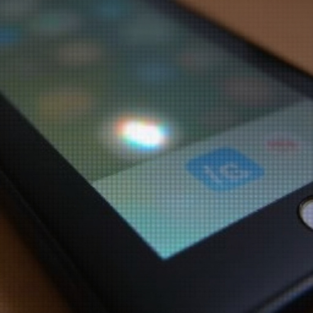 iPhone-scherm inbranden