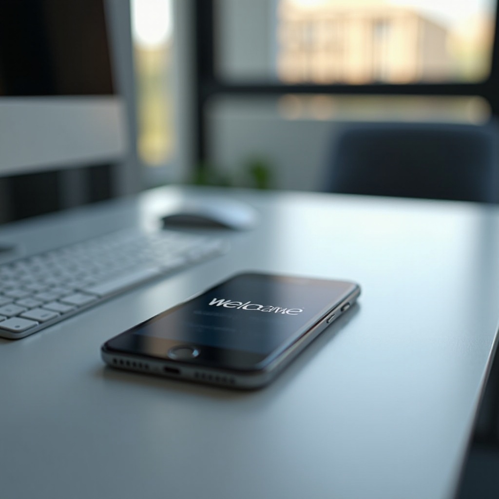 como ligar o seu iPhone