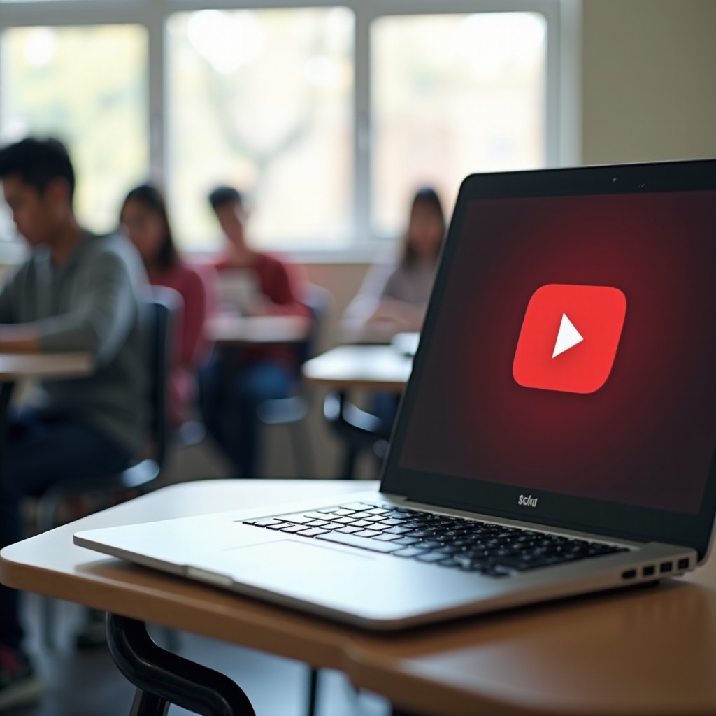 como desbloquear o YouTube em um Chromebook escolar