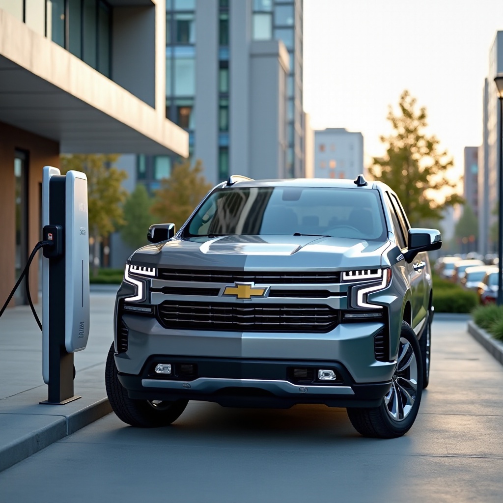 tiempo de carga del chevy silverado ev