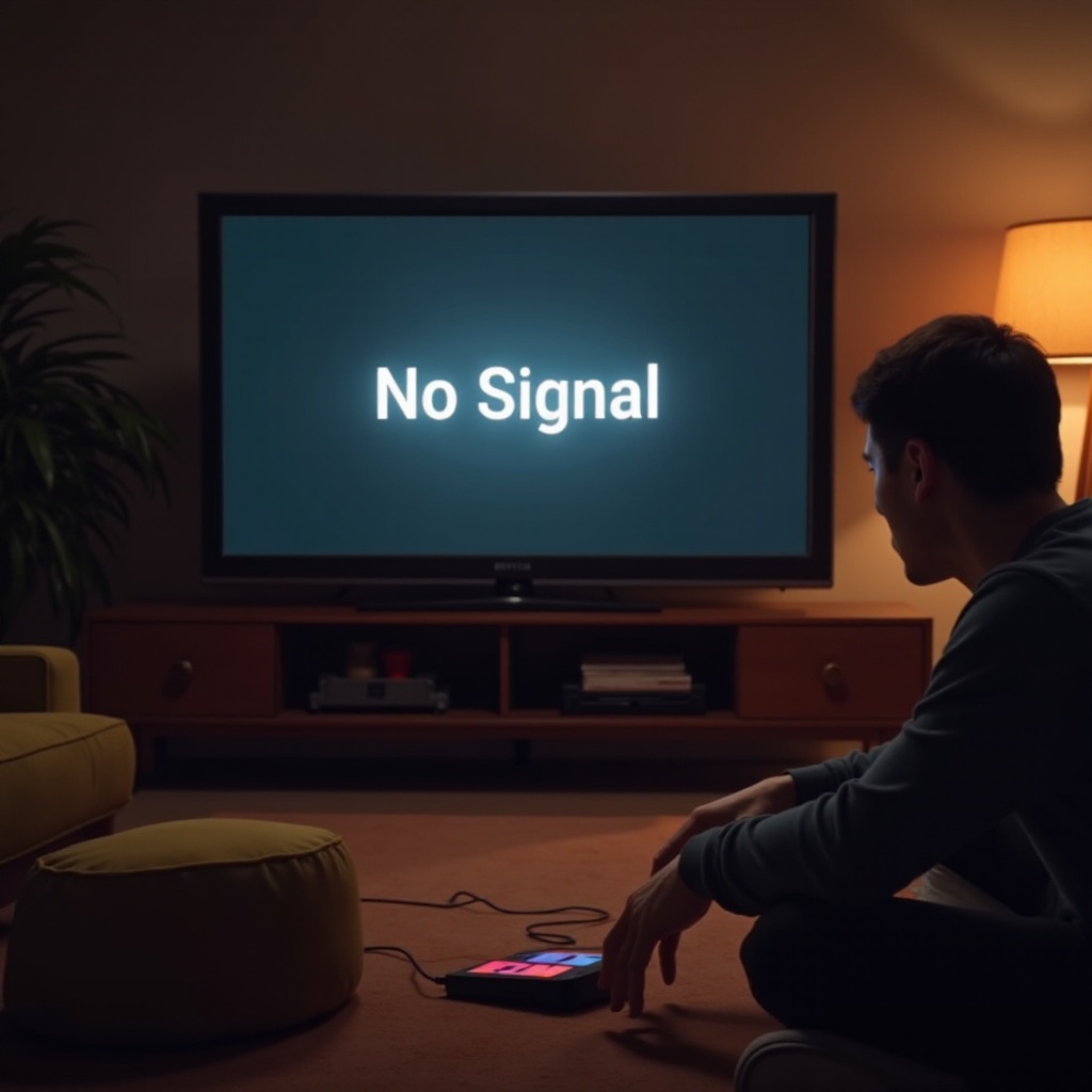 Nintendo Switch nessun segnale alla TV