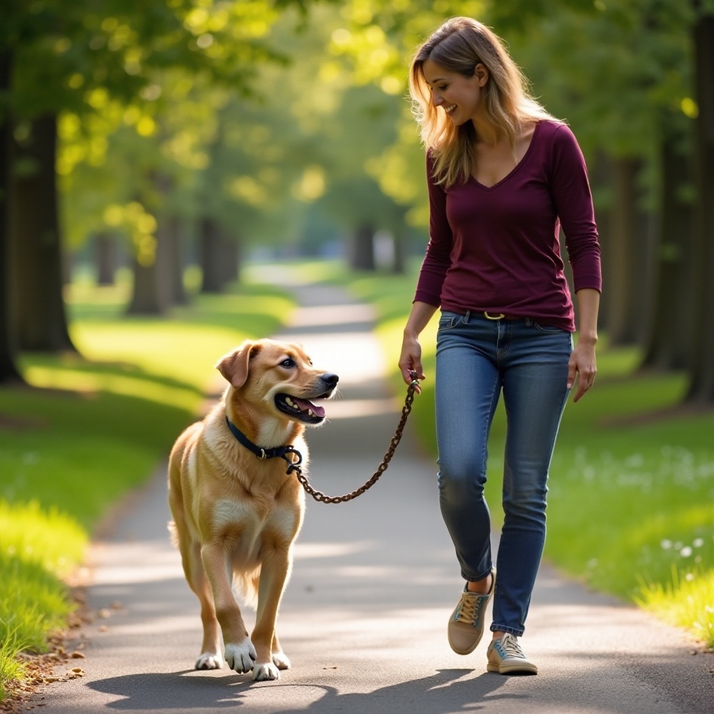 apprendre au chien à marcher au pied