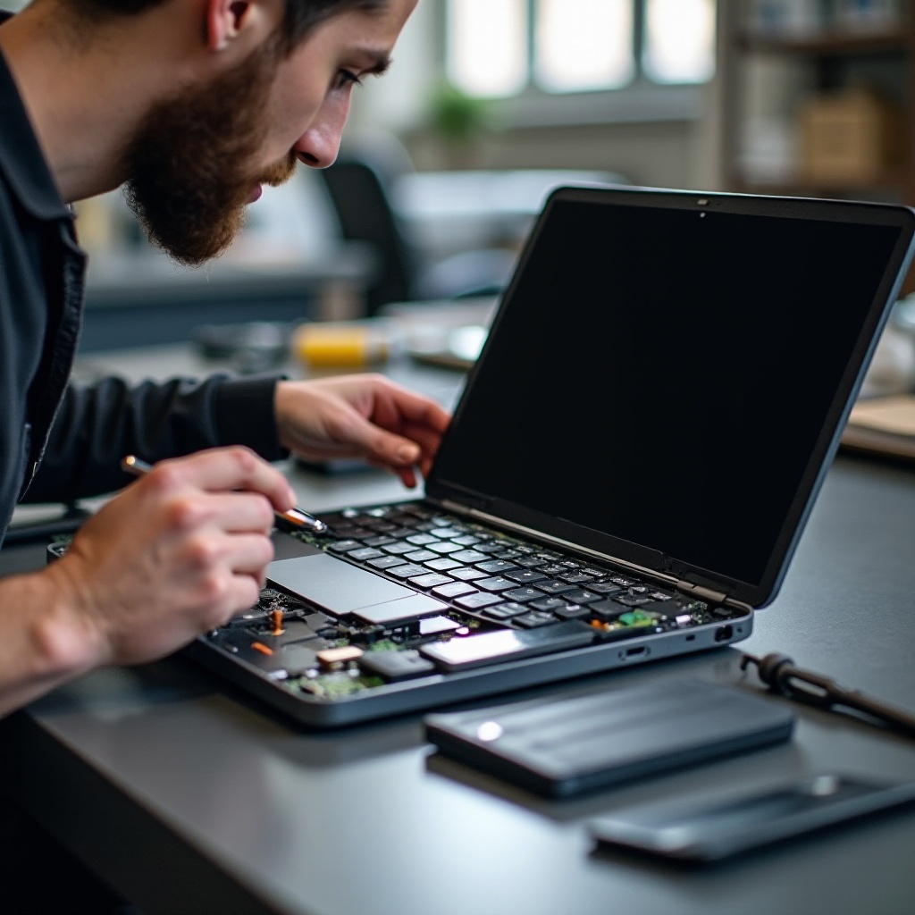 reemplazo de pantalla de portátil Samsung